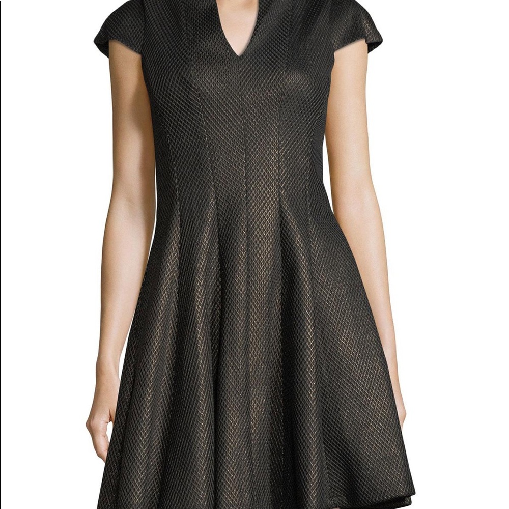 Black cocktail dress